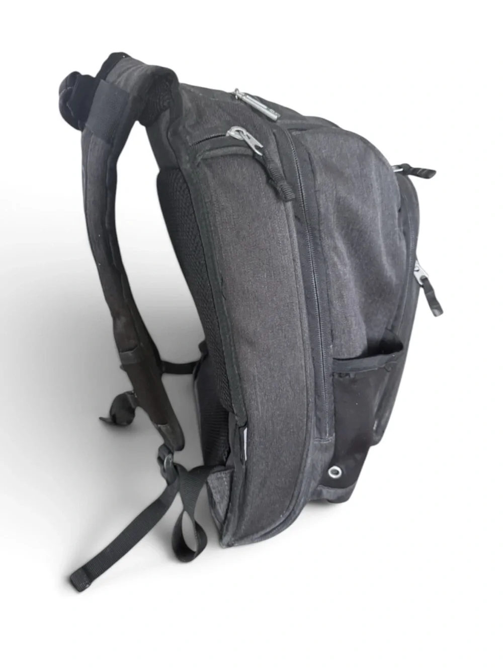 OGIO Graphite Gray Backpack Padded Fit 17” Laptop Travel Business School 19x12x8